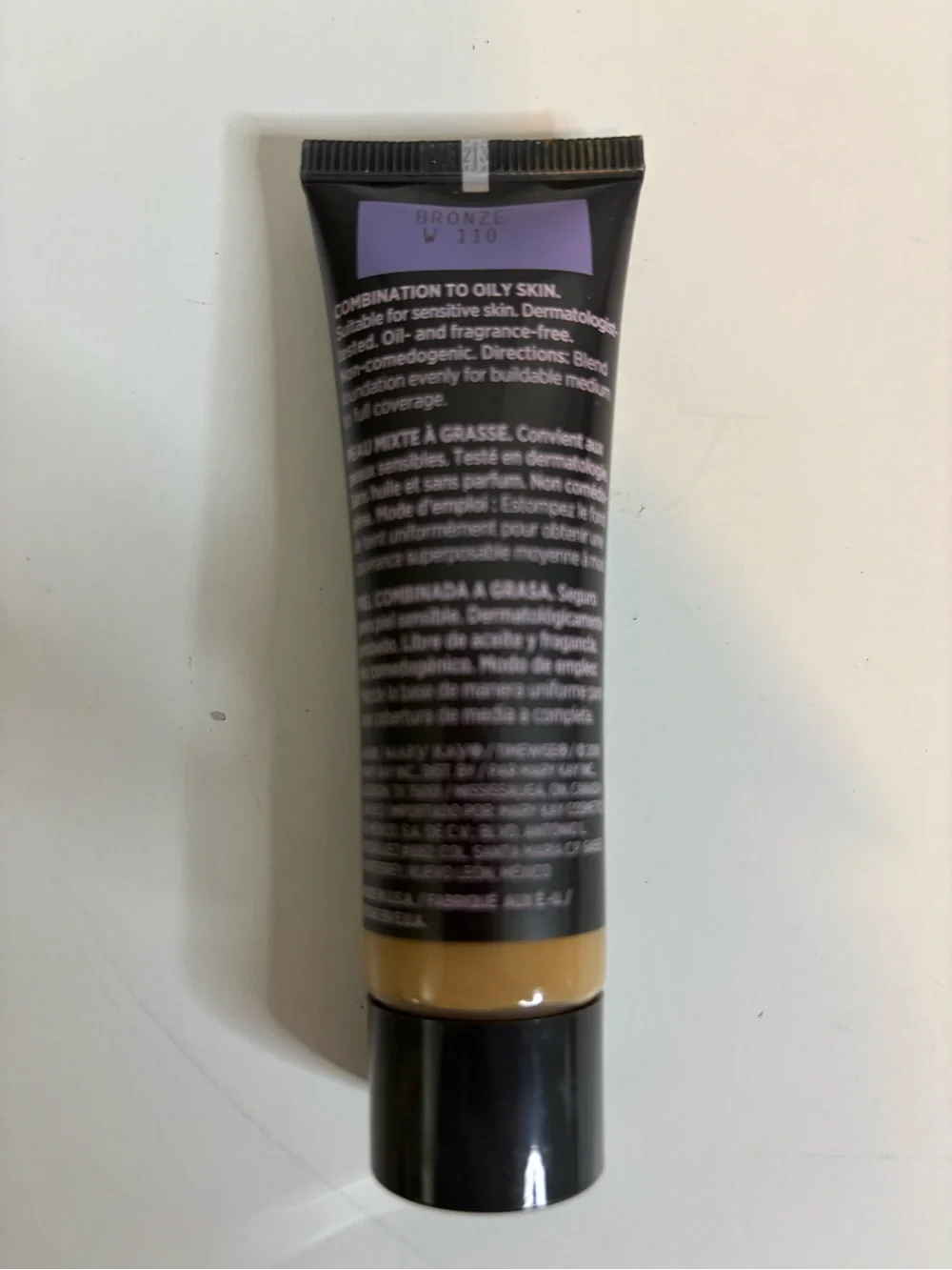 Mary Kay TimeWise Matte 3D Foundation - Bronze W 110